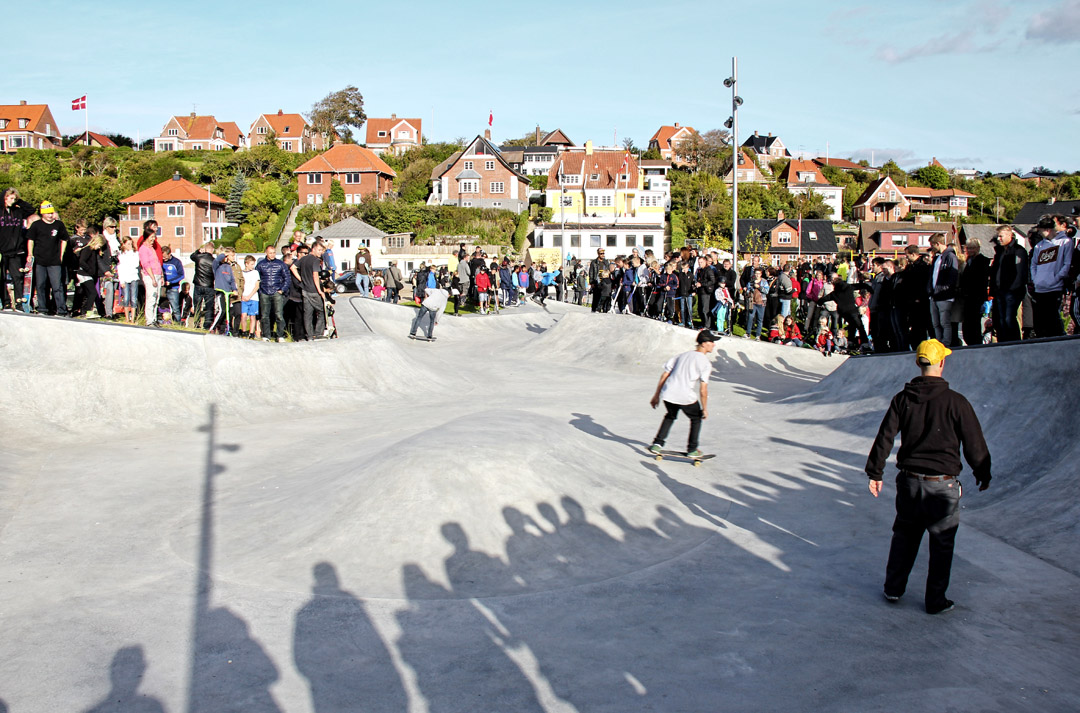 莱姆维滑板公园丹麦